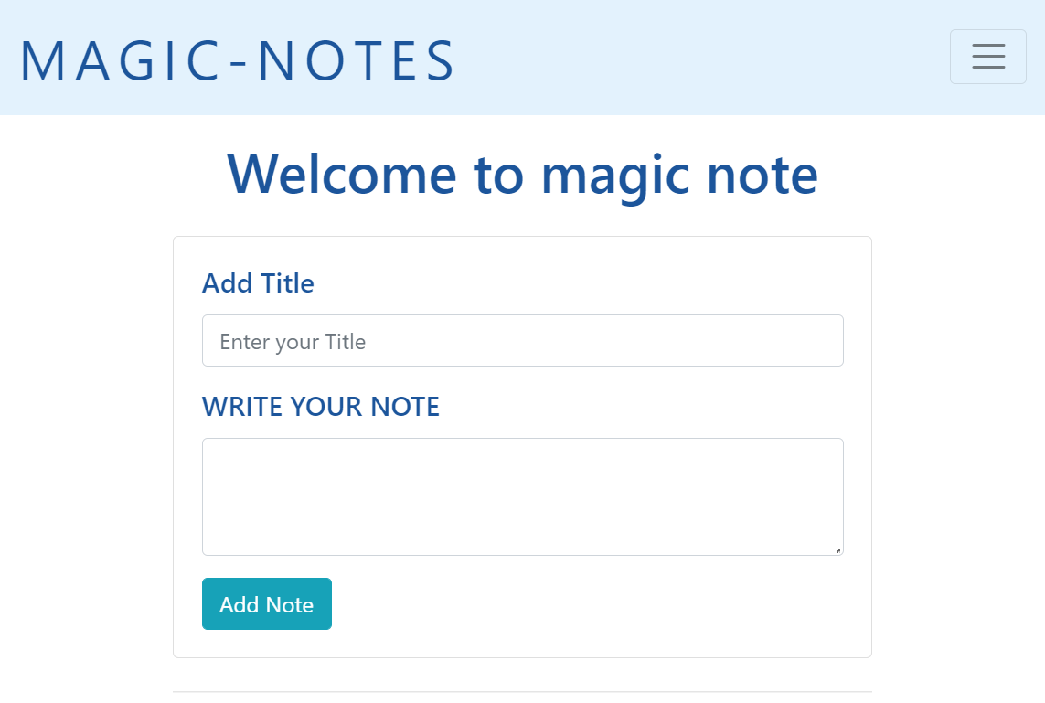 Magic notes